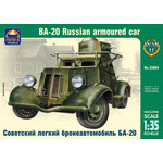 35004 Советский легкий бронеавтомобиль БА-20