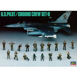 36005 Набор фигур пилотов и техников ВВС США (U.S.PILOT/GROUND CREW B)