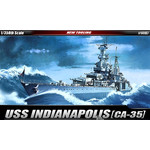 14107 USS CA-35 INDIANAPOLIS (1:350)
